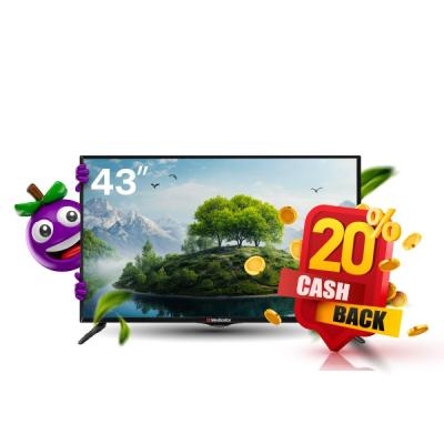 شاشة ميديا ستار  43 سمارت ضد الكسر FULL HD